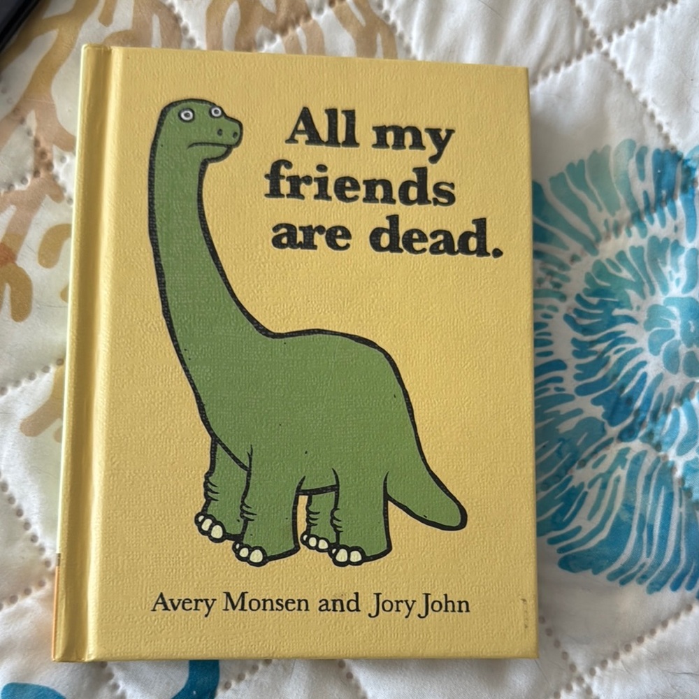 Book like new.   rare. ALL MY FRIENDS ARE DEAD